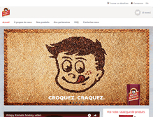 Tablet Screenshot of krispykernels.com
